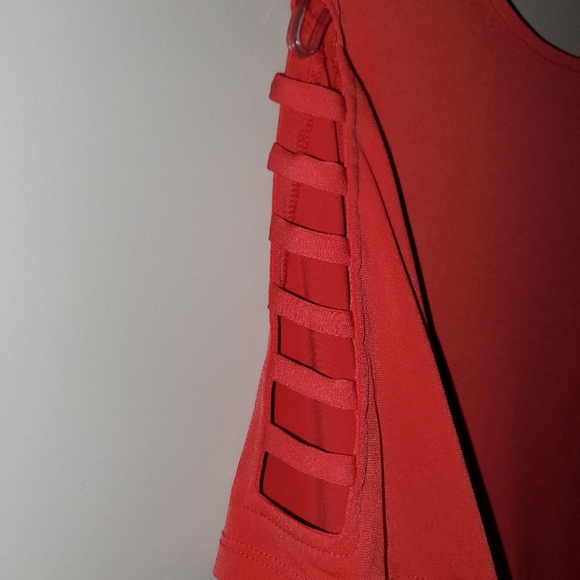 Michael Kors, Large, Coral Blouse - Picture 4 of 5